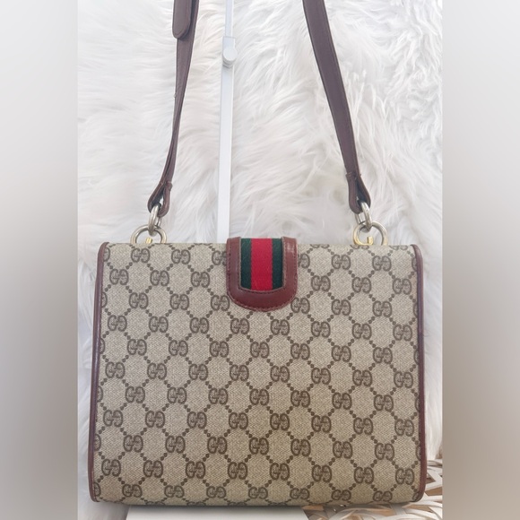 Vintage Gucci GG Supreme Web Sherry Line Bag - Picture 13 of 16